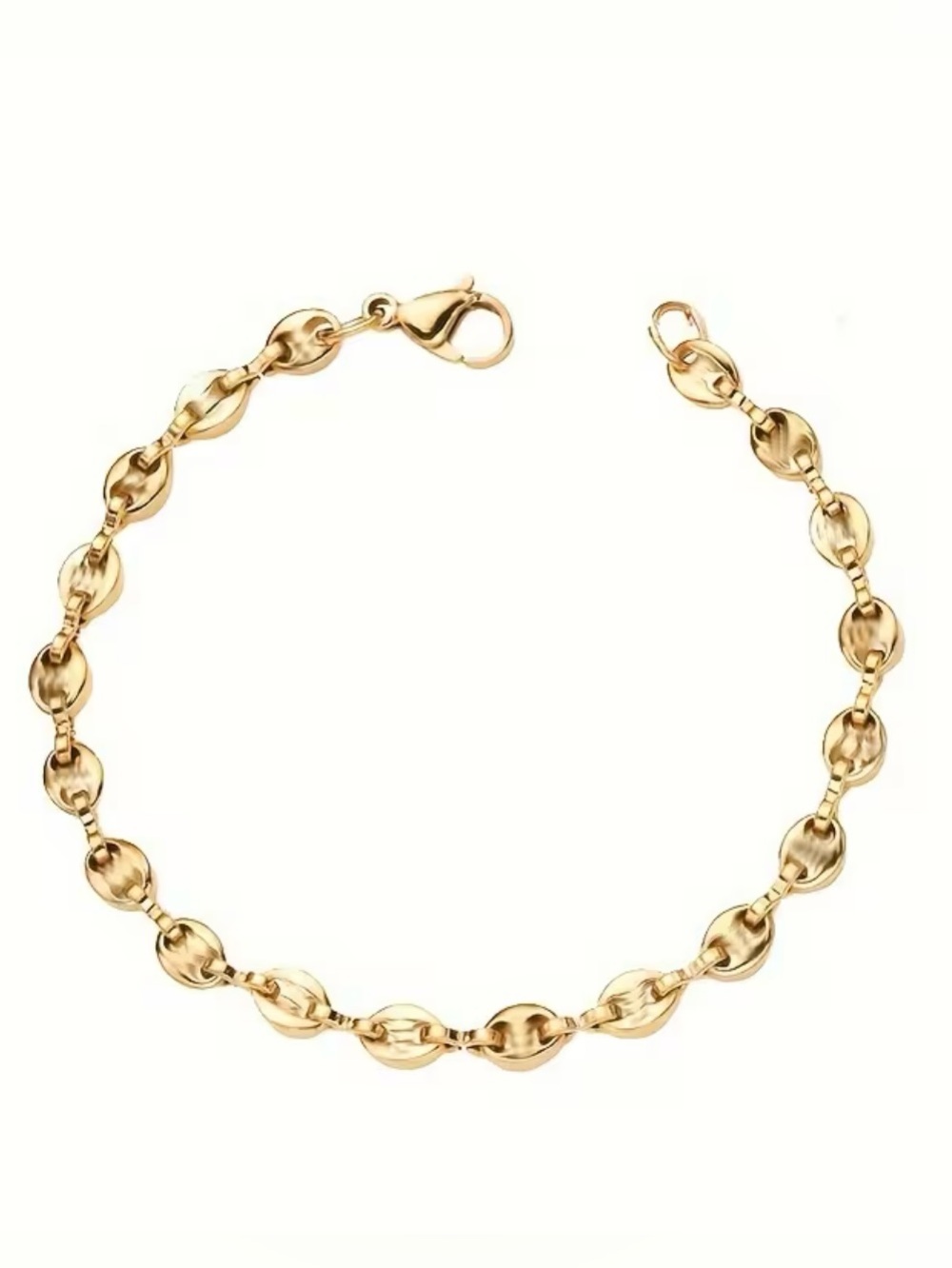 Classic Gold Link Bracelet for Women